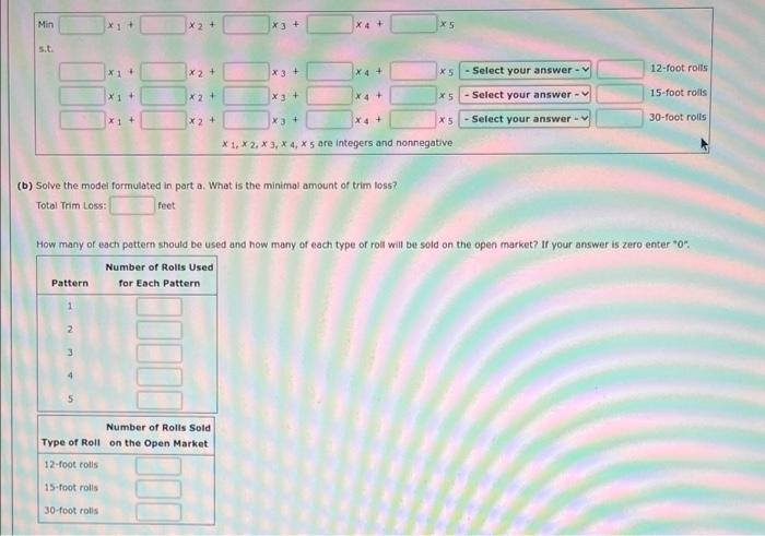 (b) Solve The Model Formulated In Part A. What Is | Chegg.com