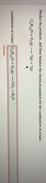 Solved Predict the products, and then balance the chemical | Chegg.com