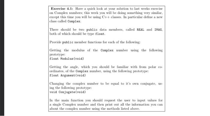 Solved Exercise 4 1 Have A Quick Look At Your Solution To Chegg Com