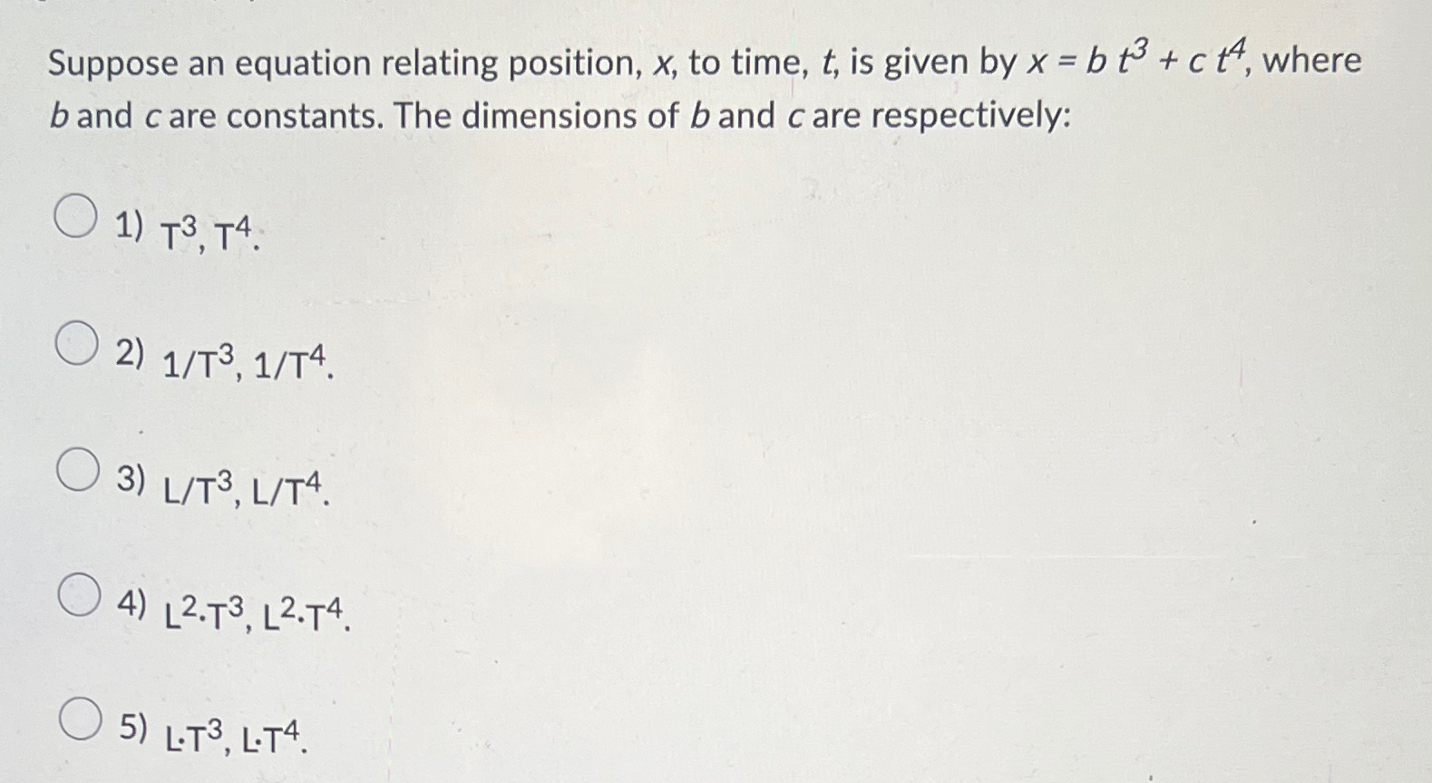 Solved Suppose an equation relating position, x, ﻿to time, | Chegg.com
