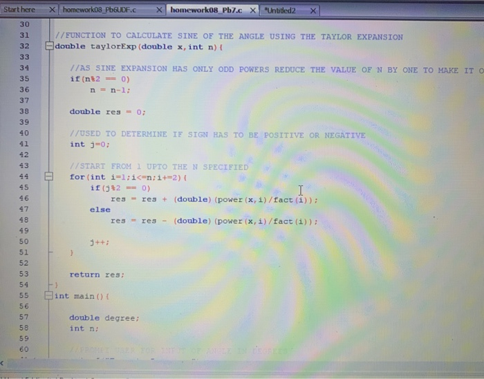 Solved not sure why im getting an error on the loop. can | Chegg.com