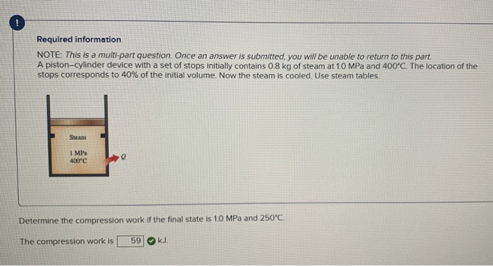 Solved I finished the first part of this problem correctly | Chegg.com