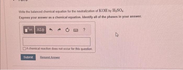 Solved What is the [H3O+]of the KOH solution? Express your | Chegg.com