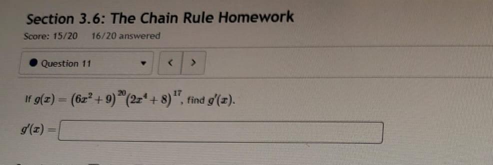 3.1 the chain rule homework answer key