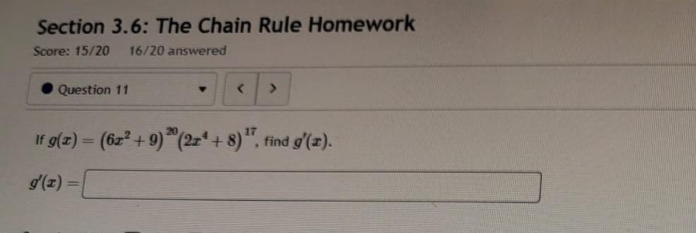 the chain rule homework answers