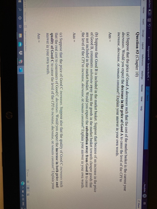Solved autosave OH Assignment 4. Saved to this PC- Home | Chegg.com