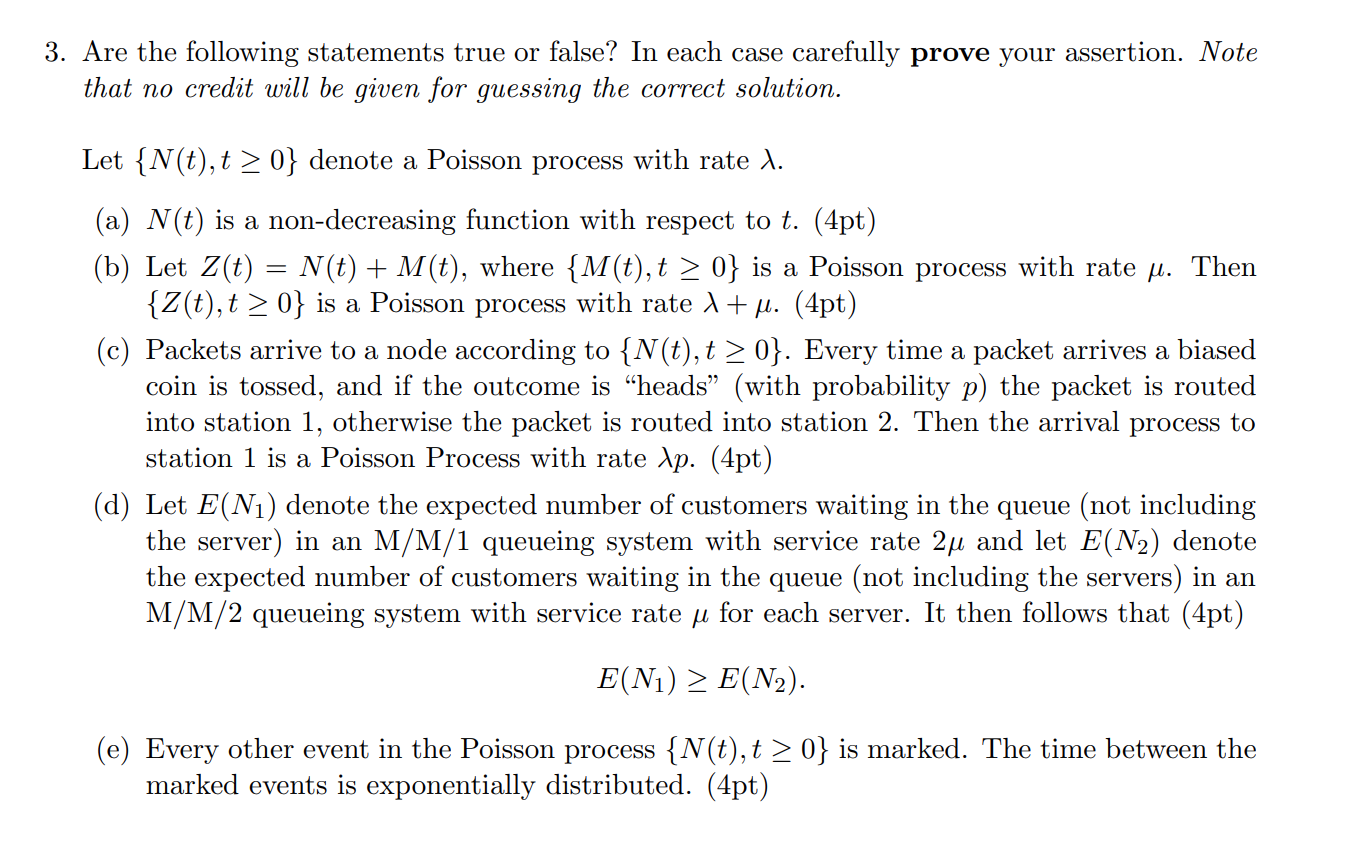Solved Are the following statements true or ﻿false? In ﻿each | Chegg.com