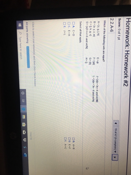Question score picture