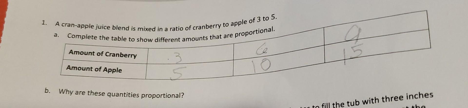 Solved 1. B. Why Are These Quantities Proportional? | Chegg.com