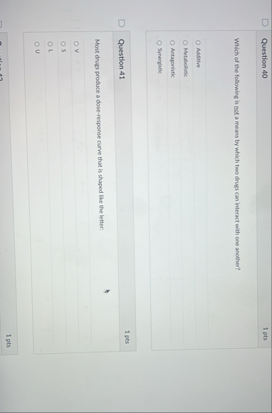 Solved Question 401 ﻿ptsWhich of the following is not a | Chegg.com