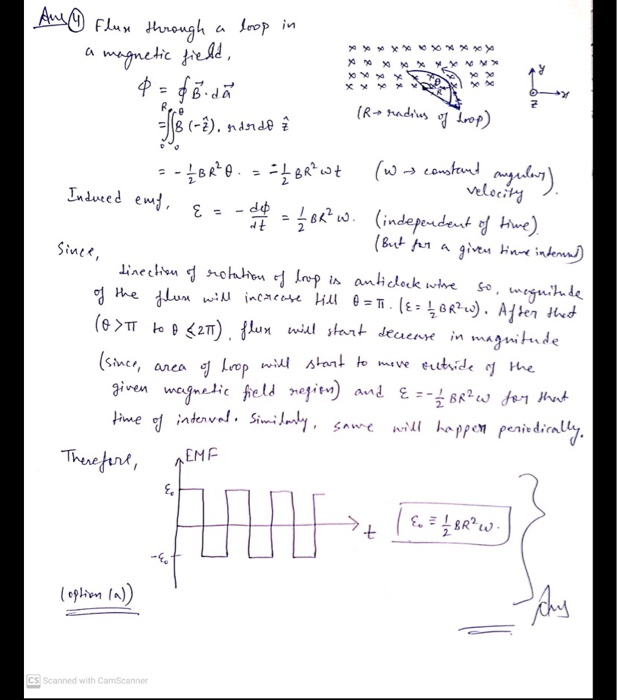 Solved Electricity And Magnetism - Explain Each Step (4)A | Chegg.com