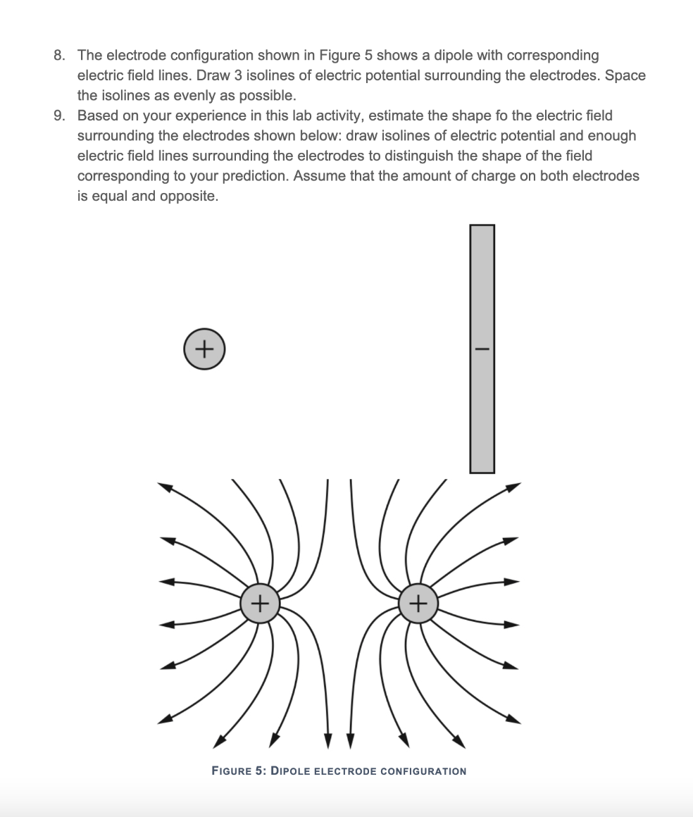 Solved The electrode configuration shown in Figure 5 ﻿shows | Chegg.com