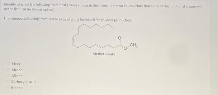 solved-identify-which-of-the-following-functional-groups-chegg