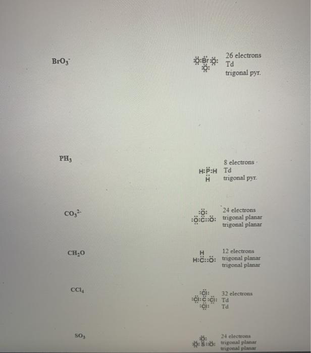 Solved Worksheet Ch 10-Lewis Structures Write the Lewis | Chegg.com
