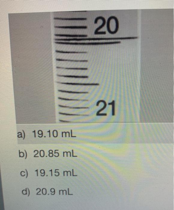 Solved Alright! Let's try one more time. What is the burette