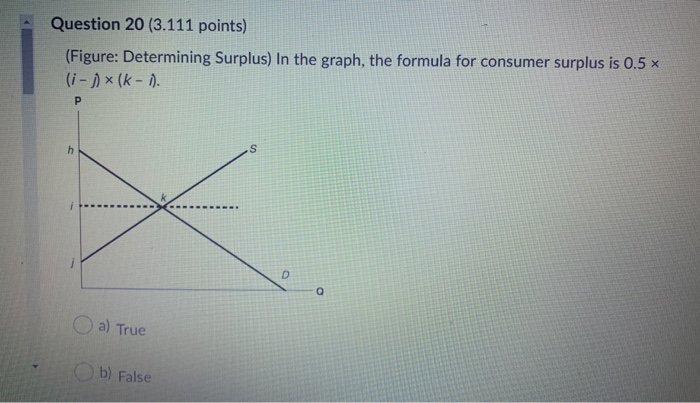 Solved Question 20 (3.111 points) (Figure: Determining | Chegg.com