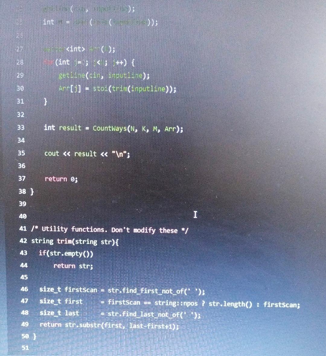 Solved solve this problem within an hour write code in any | Chegg.com