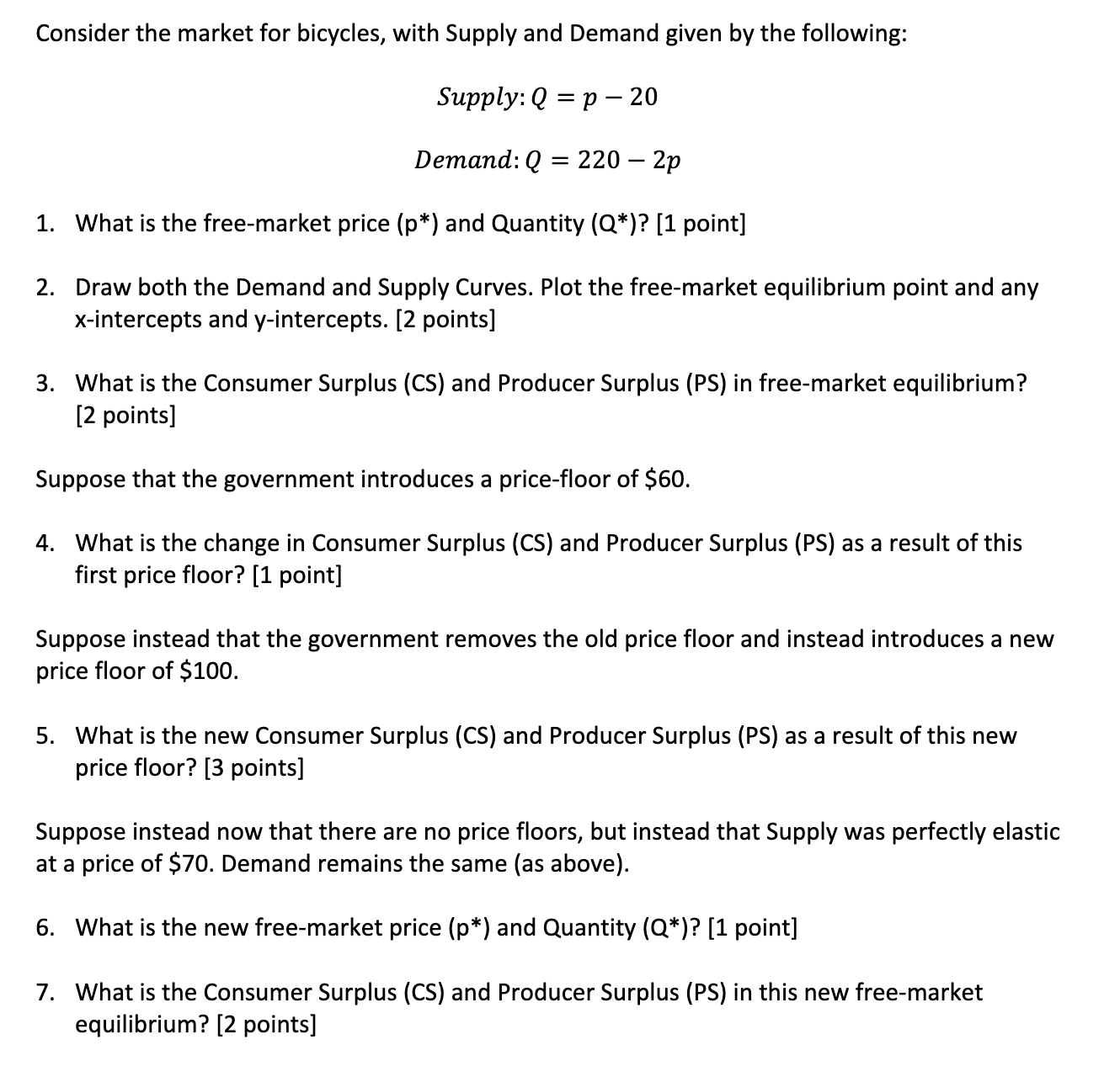 Solved Please answer all parts of the question, thank you! | Chegg.com
