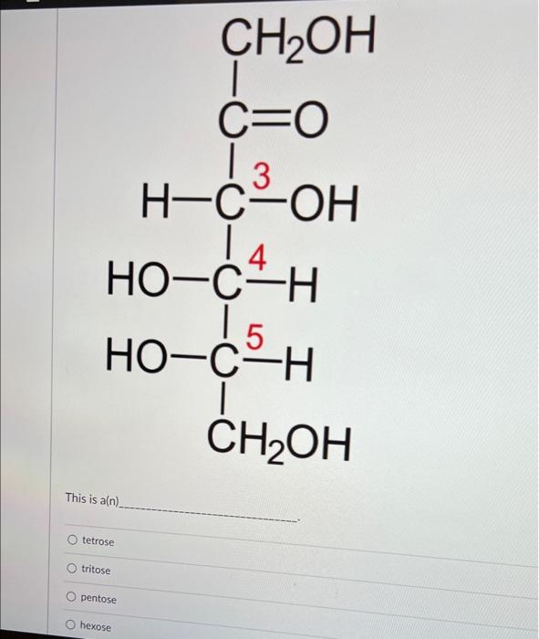 Solved CH2OH | C=O 13 H-C-OH 14 НО-СИН 15. HO-CPH - CH2OH | Chegg.com