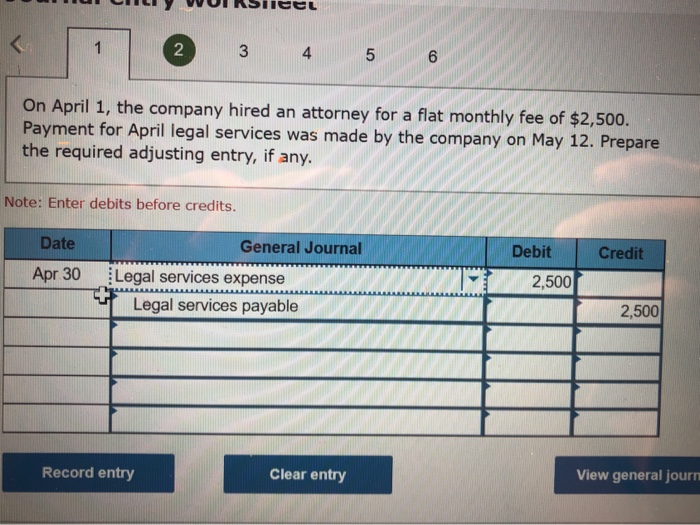 Solved Check my Exercise 3-3 Adjusting and paying accrued | Chegg.com
