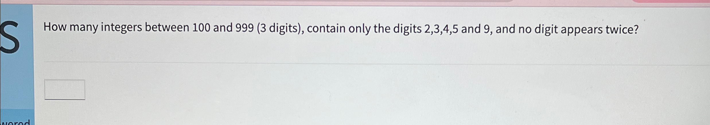 how many combinations are there from 3 digits 000 to 999