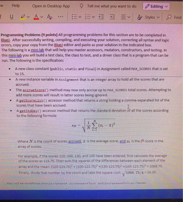 Solved Programming Problems (9 points) All | Chegg.com