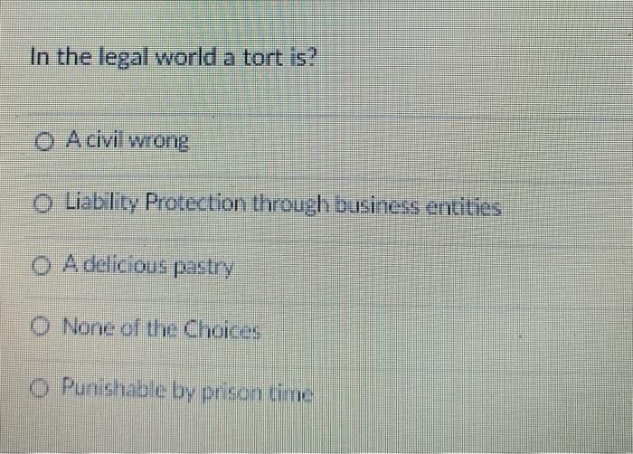 Solved When looking at duty of care under negligence, what