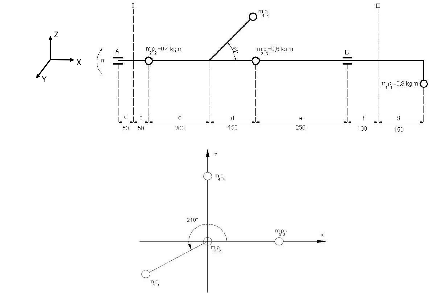 Solved there is a dynamic balance system given in the | Chegg.com