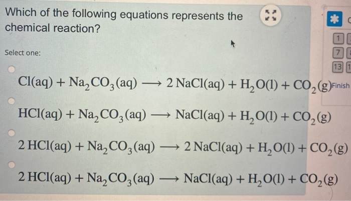 Solved Which of the following equations represents the | Chegg.com