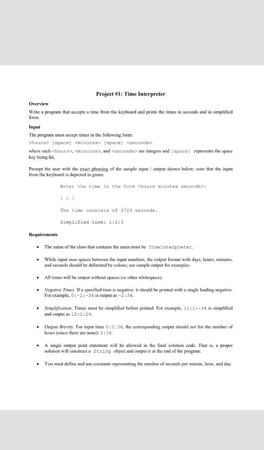 Solved Sample Input/Output Please use all of the following | Chegg.com
