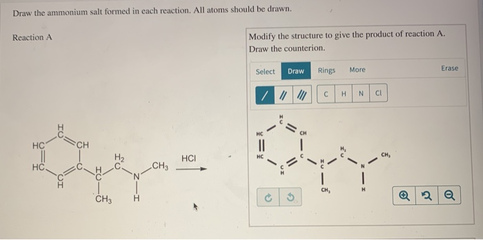 Solved Draw the ammonium salt formed in each reaction. All | Chegg.com