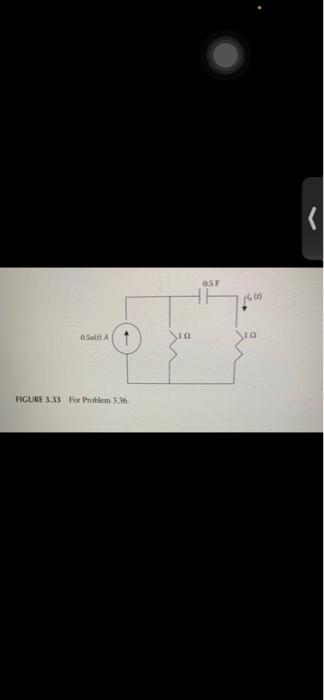 Solved 3.36 Obtain the current it in the circuit of Figure | Chegg.com