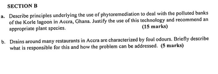 SECTION B Describe Principles Underlying The Use Of Chegg Com