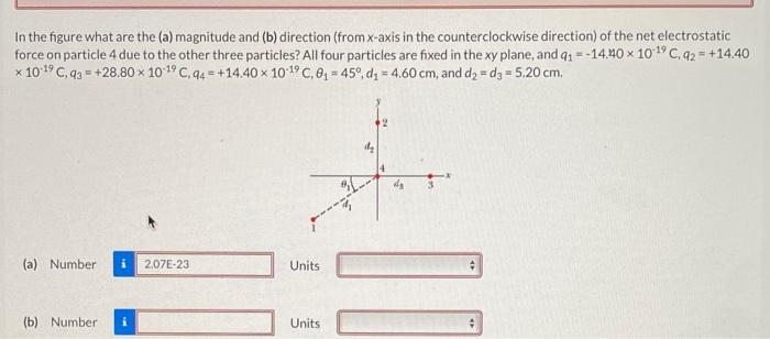 Solved In The Figure What Are The (a) Magnitude And (b) | Chegg.com