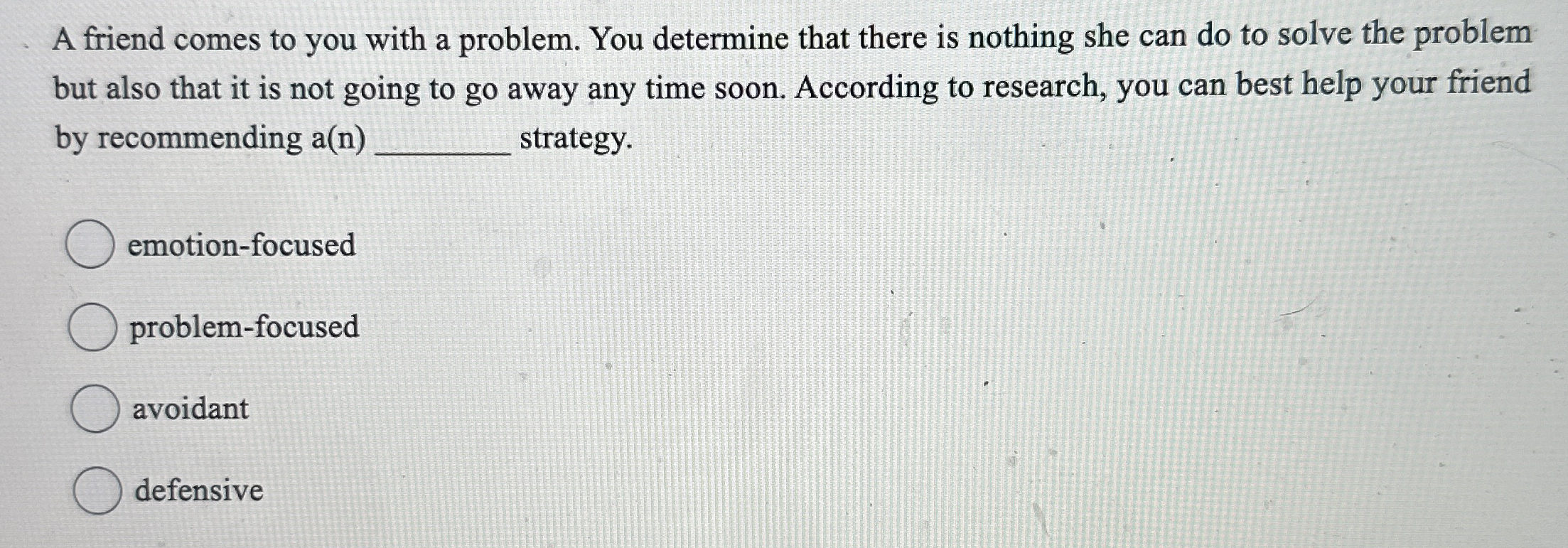 Solved A friend comes to you with a problem. You determine | Chegg.com