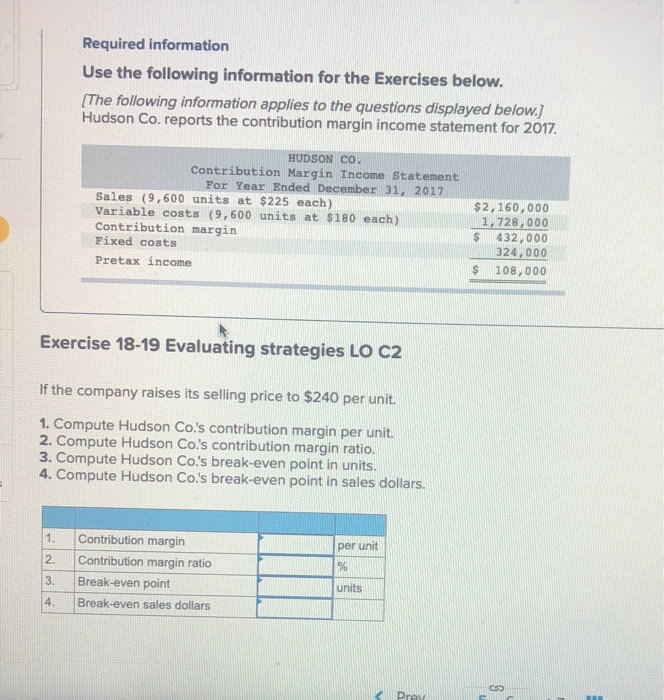 Solved Required information Use the following information | Chegg.com