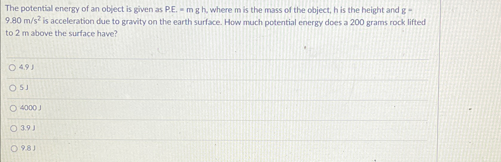 Solved The potential energy of an object is given as | Chegg.com