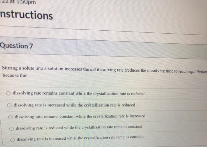 solved-question-6-when-a-saturated-solution-is-in-chegg