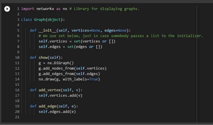 Solved An example of a graph with V = {a,b,c,d, e, f,g} and | Chegg.com