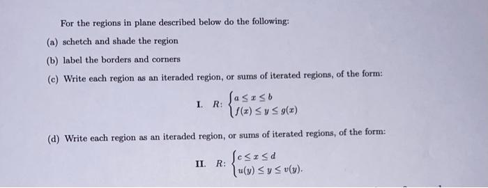 Solved 3. The region inside the triangle with vertices: | Chegg.com