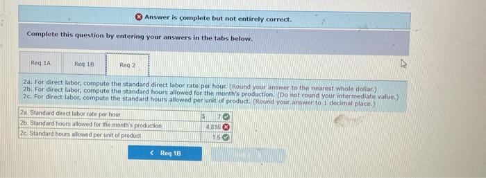 Solved what is the answer to 2b and how did you get it | Chegg.com