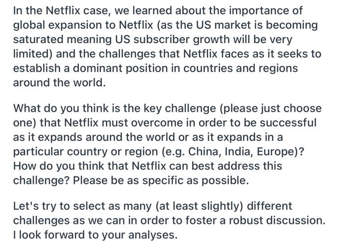 Why Netflix Global Expansion Is So Good For You