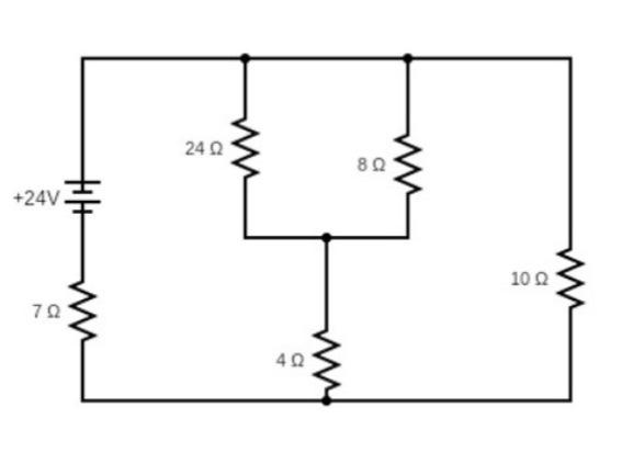 Solved 5. Find the current through and voltage across each | Chegg.com