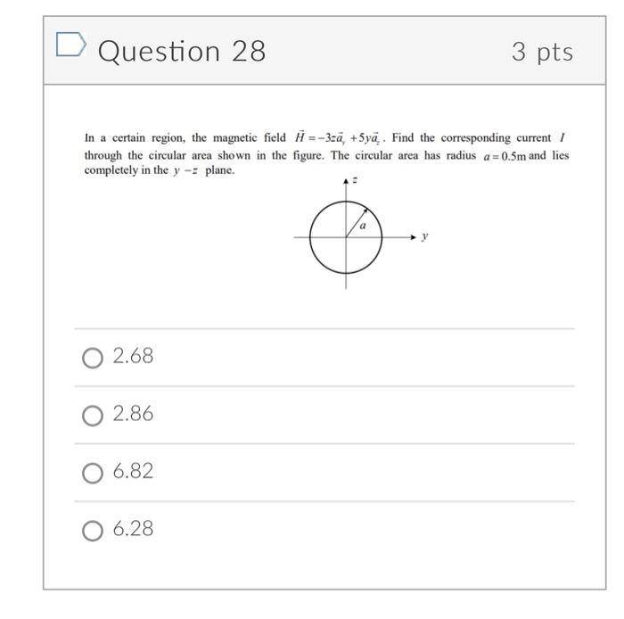 Solved Question 29 3 pts For the question above, determine | Chegg.com