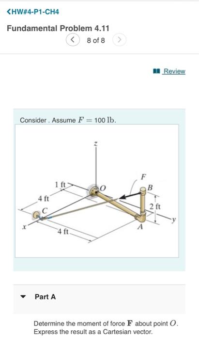 Solved Fundamental Problem 4.11 8 Of 8 Consider. Assume | Chegg.com