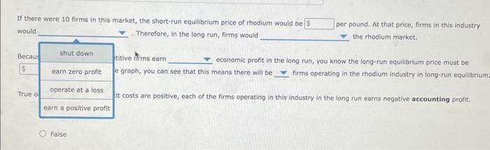 Solved Consider the competitive market for rhodium. Assume | Chegg.com