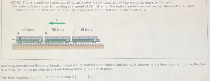 Solved NOTE. This Is A Multi-part Question. Once An Answer | Chegg.com