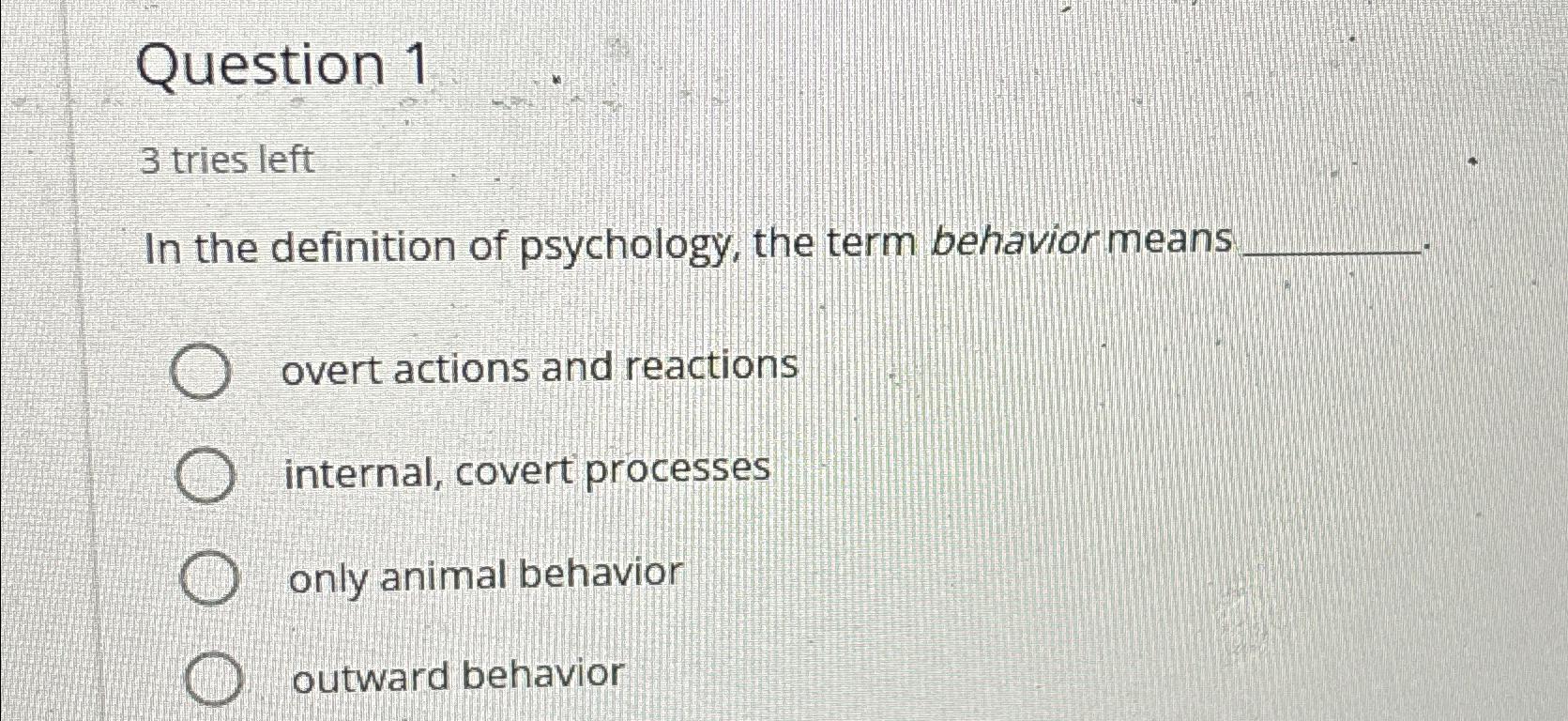 Solved Question 13 ﻿tries leftIn the definition of | Chegg.com