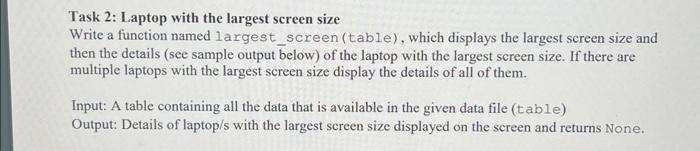 Solved Please answer this question in Python language ，and | Chegg.com