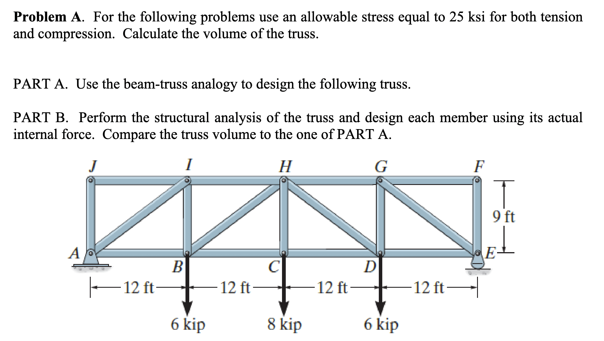 Solved Problem A. ﻿For the following problems use an | Chegg.com